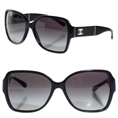 chanel sunglasses 5230q|CHANEL Patent Leather Sunglasses 5230Q Black.